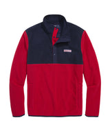 Vineyard Vines Colorblock Harbor Fleece Quarter-Snap Shirt