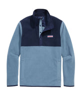Vineyard Vines Colorblock Harbor Fleece Quarter-Snap Shirt