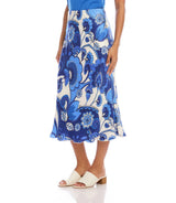 Karen Kane Womens Bias Cut Midi Skirt