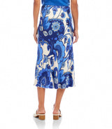 Karen Kane Womens Bias Cut Midi Skirt