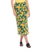 Karen Kane Womens Bias Cut Midi Skirt