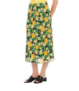 Karen Kane Womens Bias Cut Midi Skirt