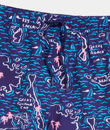 Vineyard Vines Mens 7" Printed Chappy Swim Trunks