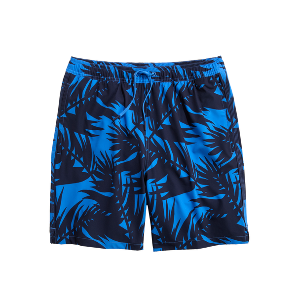Vineyard Vines Mens 7" Printed Piped Chappy Swim Trunks