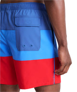 Vineyard Vines Mens 7" Colorblock Piped Chappy Swim Trunks