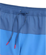 Vineyard Vines Mens 7" Colorblock Piped Chappy Swim Trunks