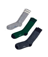 Vineyard Vines Mens Alpaca Blend Camp Socks - 3 Pack