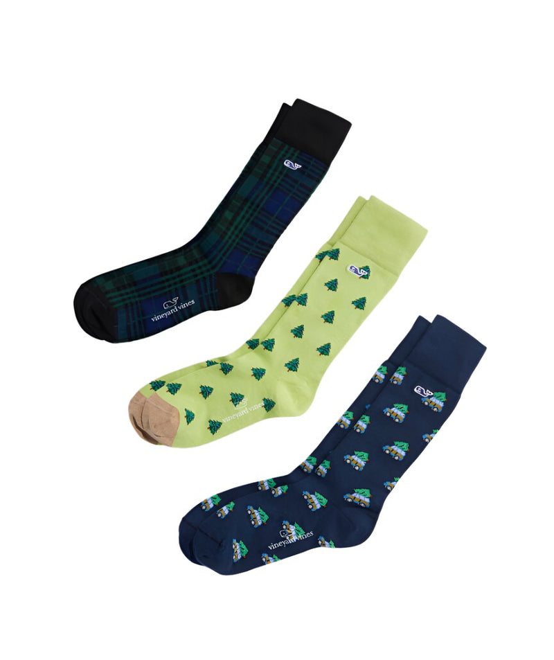 Vineyard Vines Mens Holiday Icons Socks