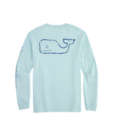 Vineyard Vines Mens Vintage Whale Long-Sleeve Pocket T-Shirt