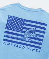 Vineyard Vines Mens Sailfish Flag Long Sleeve T-Shirt