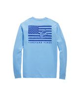 Vineyard Vines Mens Sailfish Flag Long Sleeve T-Shirt