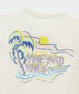 Vineyard Vines Mens Bamboo Vines Dunes Short Sleeve T-Shirt