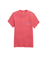 Vineyard Vines Mens Harbour Fish Whale Pocket Short Sleeve T-Shirt