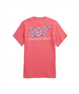 Vineyard Vines Mens Harbour Fish Whale Pocket Short Sleeve T-Shirt