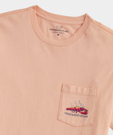 Vineyard Vines Mens Lobster Bake Pocket Short Sleeve T-Shirt