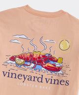 Vineyard Vines Mens Lobster Bake Pocket Short Sleeve T-Shirt