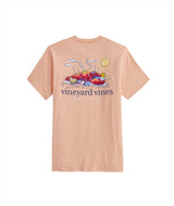 Vineyard Vines Mens Lobster Bake Pocket Short Sleeve T-Shirt