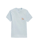 Vineyard Vines Mens Lifeguard On Duty Pocket Short Sleeve T-Shirt