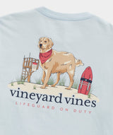 Vineyard Vines Mens Lifeguard On Duty Pocket Short Sleeve T-Shirt