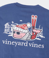 Vineyard Vines Mens Apres Ski Whale Long Sleeve T-Shirt