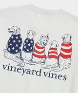 Vineyard Vines Mens Americana Dogs Short Sleeve T-Shirt