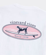 Vineyard Vines Mens Dog Surf Logo Short Sleeve Pocket T-Shirt