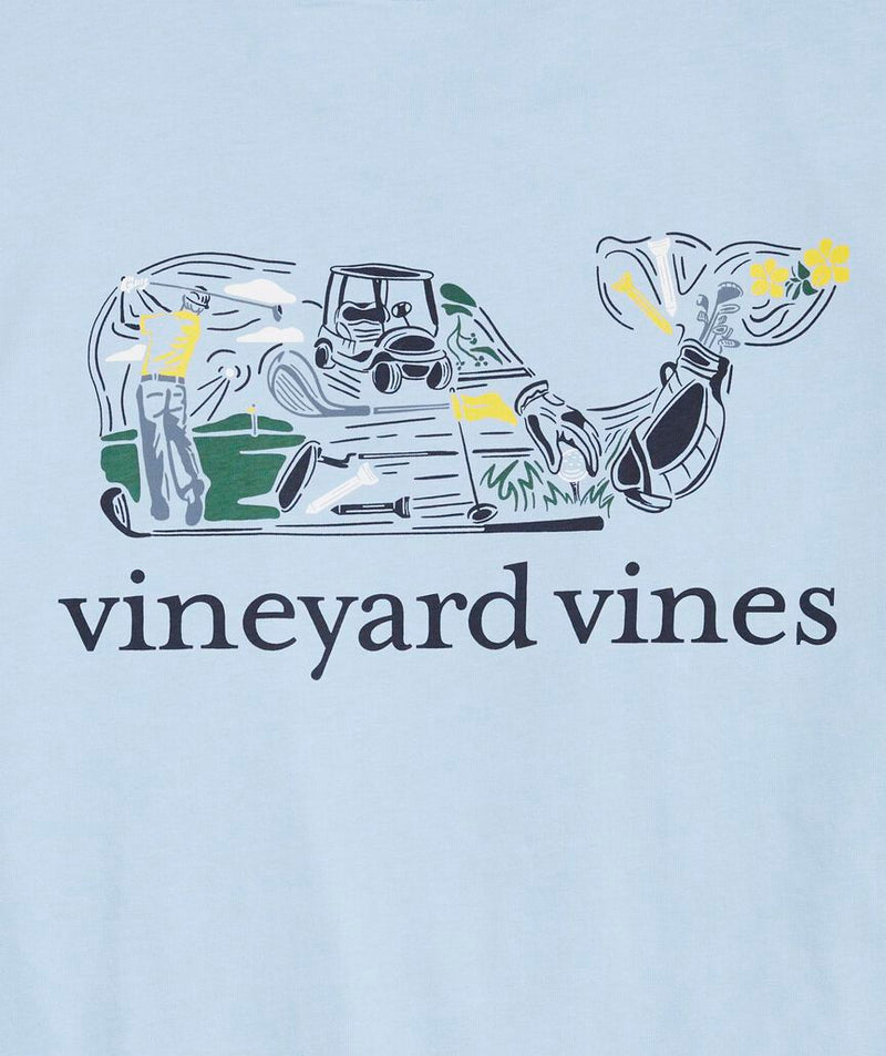 Vineyard Vines Mens Golf Icons Whale Short Sleeve T-Shirt