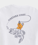 Vineyard Vines Mens Good Catch Short Sleeve Pocket T-Shirt