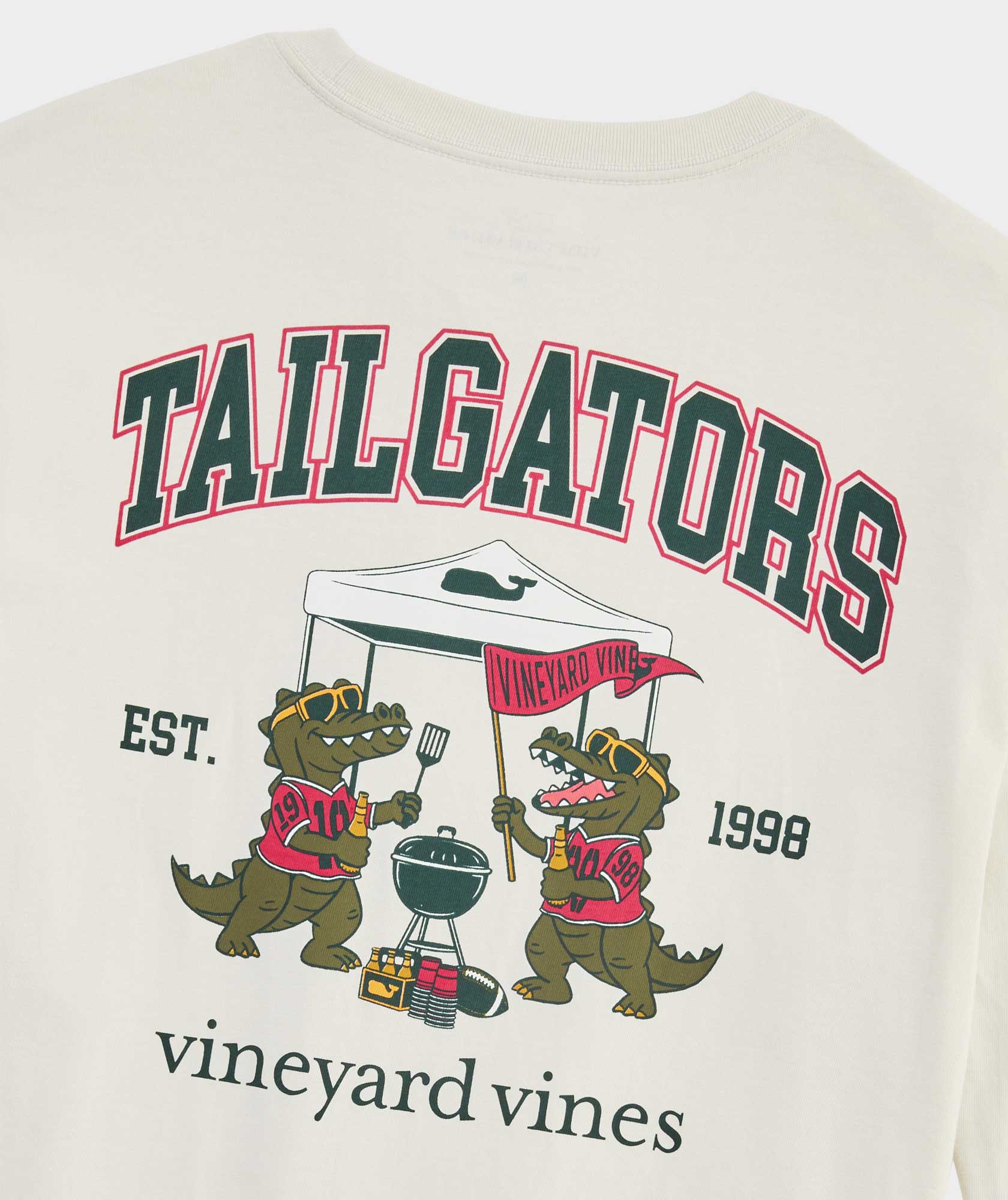 Vineyard Vines Mens Tailgators Long Sleeve T-Shirt