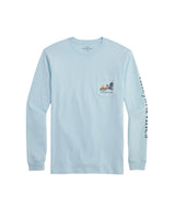 Vineyard Vines Chilly Peppers Long Sleeve Pocket T-Shirt