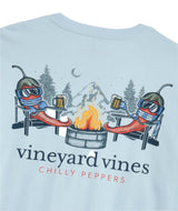 Vineyard Vines Chilly Peppers Long Sleeve Pocket T-Shirt