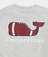 Vineyard Vines Mens Football Whale Short Sleeve T-Shirt