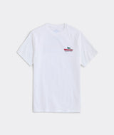 Vineyard Vines Mens Santa At Sea Short Sleeve T-Shirt