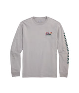 Vineyard Vines Mens Flock of Ducks Whale Long Sleeve T-Shirt