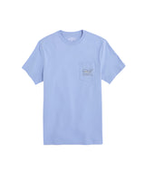 Vineyard Vines Mens Lighthouse Whale Scenic Short-Sleeve Pocket T-Shirt