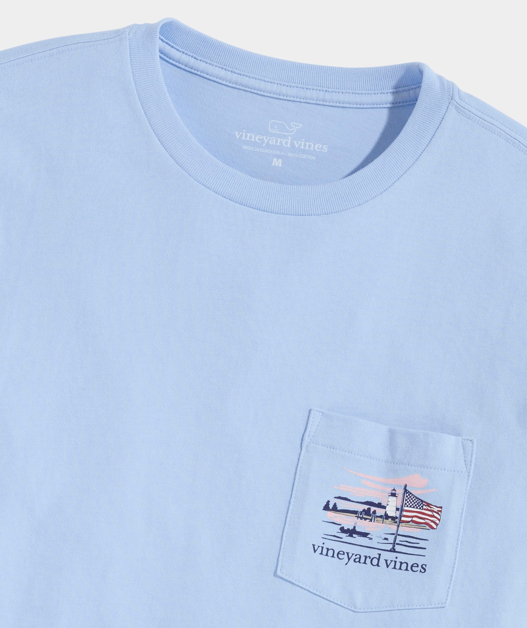 Vineyard Vines Mens Lighthouse Wakes Short Sleeve T-Shirt