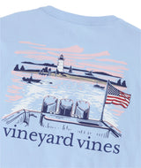 Vineyard Vines Mens Lighthouse Wakes Short Sleeve T-Shirt