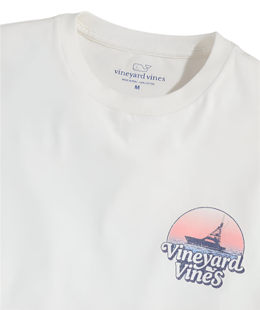 Vineyard Vines Mens Sunset Sport Fisher Short Sleeve T-Shirt