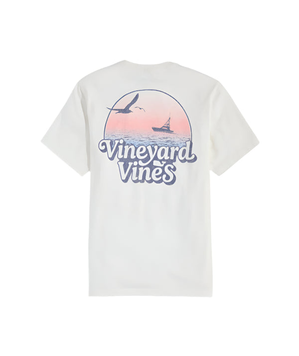 Vineyard Vines Mens Sunset Sport Fisher Short Sleeve T-Shirt