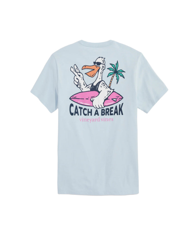 Vineyard Vines Mens Catch A Break Short Sleeve T-Shirt