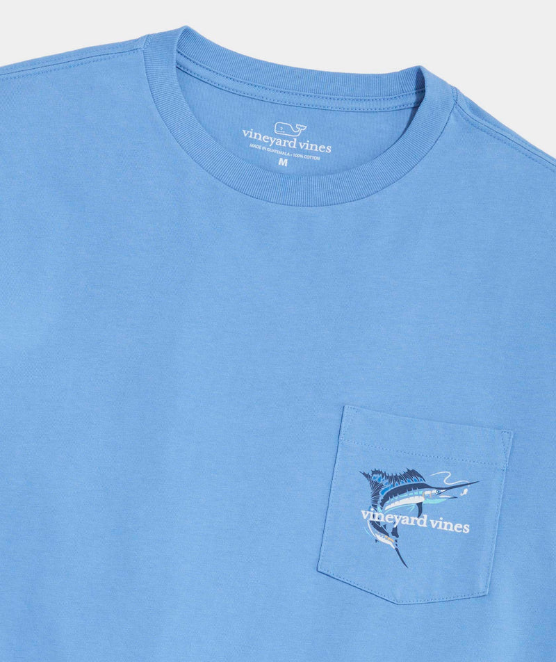 Vineyard Vines Classic Sailfish Long-Sleeve Pocket T-Shirt