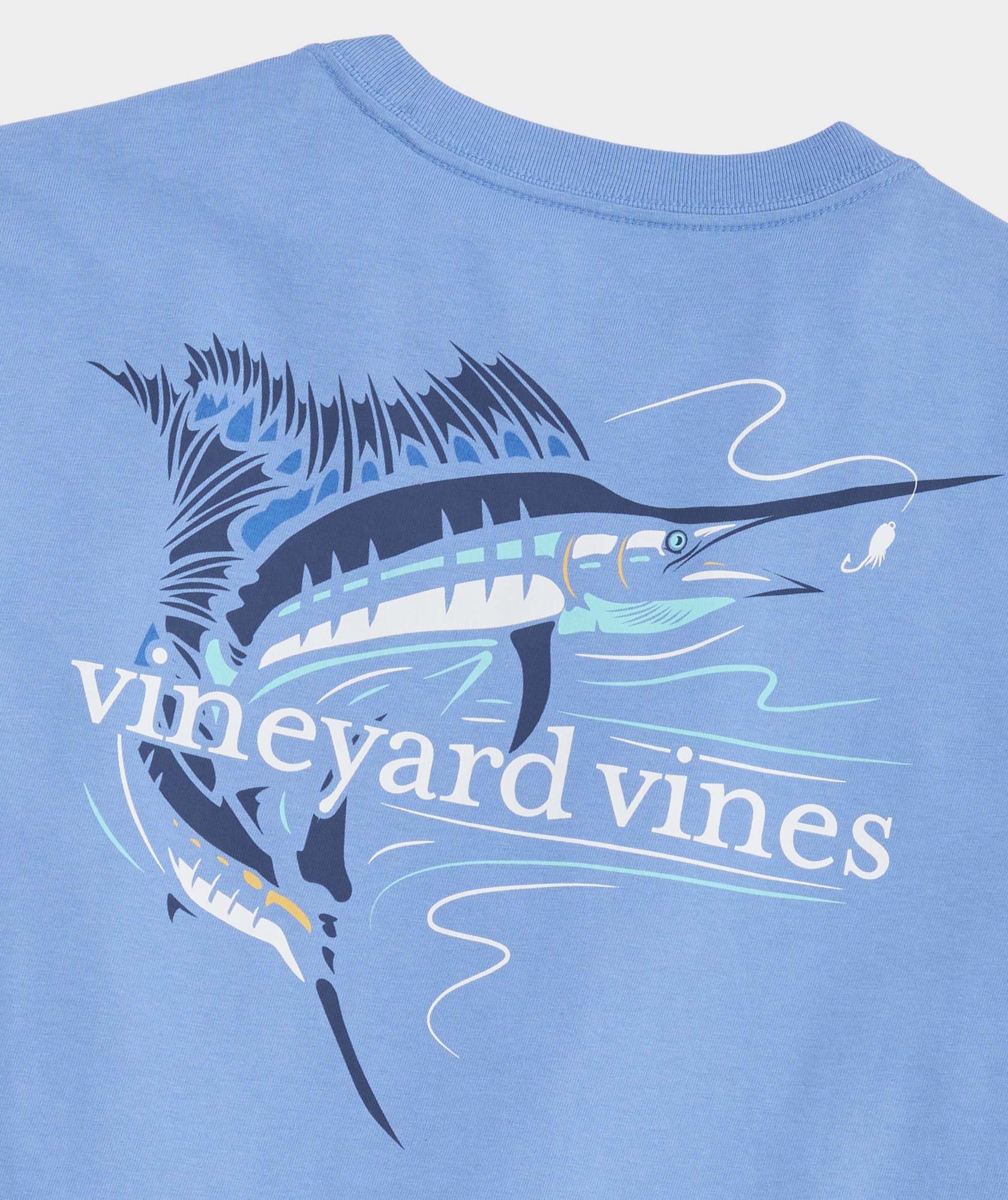 Vineyard Vines Classic Sailfish Long-Sleeve Pocket T-Shirt