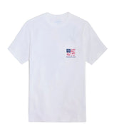 Vineyard Vines Mens USA Reel Flag Short-Sleeve Pocket T-Shirt