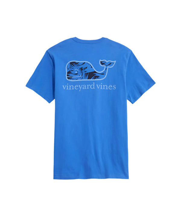 Vineyard Vines Mens Breezy Palms Chappy Whale Short Sleeve Pocket T-Shirt