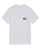 Vineyard Vines Mens Gone Fishing Whale Pocket Short Sleeve T-Shirt