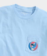 Vineyard Vines X Grateful Dead Mens EDSFTG Pocket Short Sleeve T-Shirt