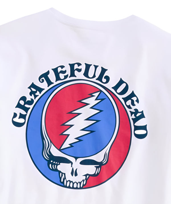 Vineyard Vines X Grateful Dead Mens Stealie Pocket Long Sleeve T-Shirt