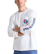 Vineyard Vines X Grateful Dead Mens Stealie Pocket Long Sleeve T-Shirt
