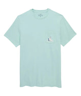 Vineyard Vines Mens Center Console Tarpon Scenic Short-Sleeve Pocket T-Shirt