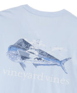 Vineyard Vines Mens Sportfisher Mahi Scenic Short-Sleeve Pocket T-Shirt